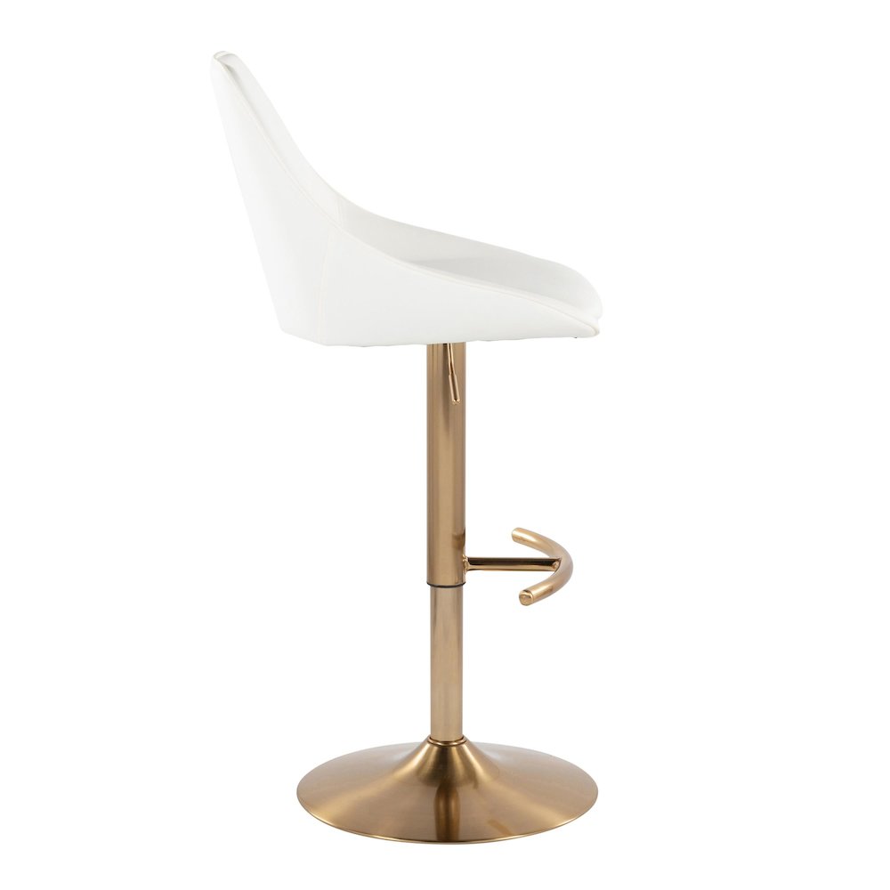 Diana Adjustable Barstool - Set of 2. Picture 3
