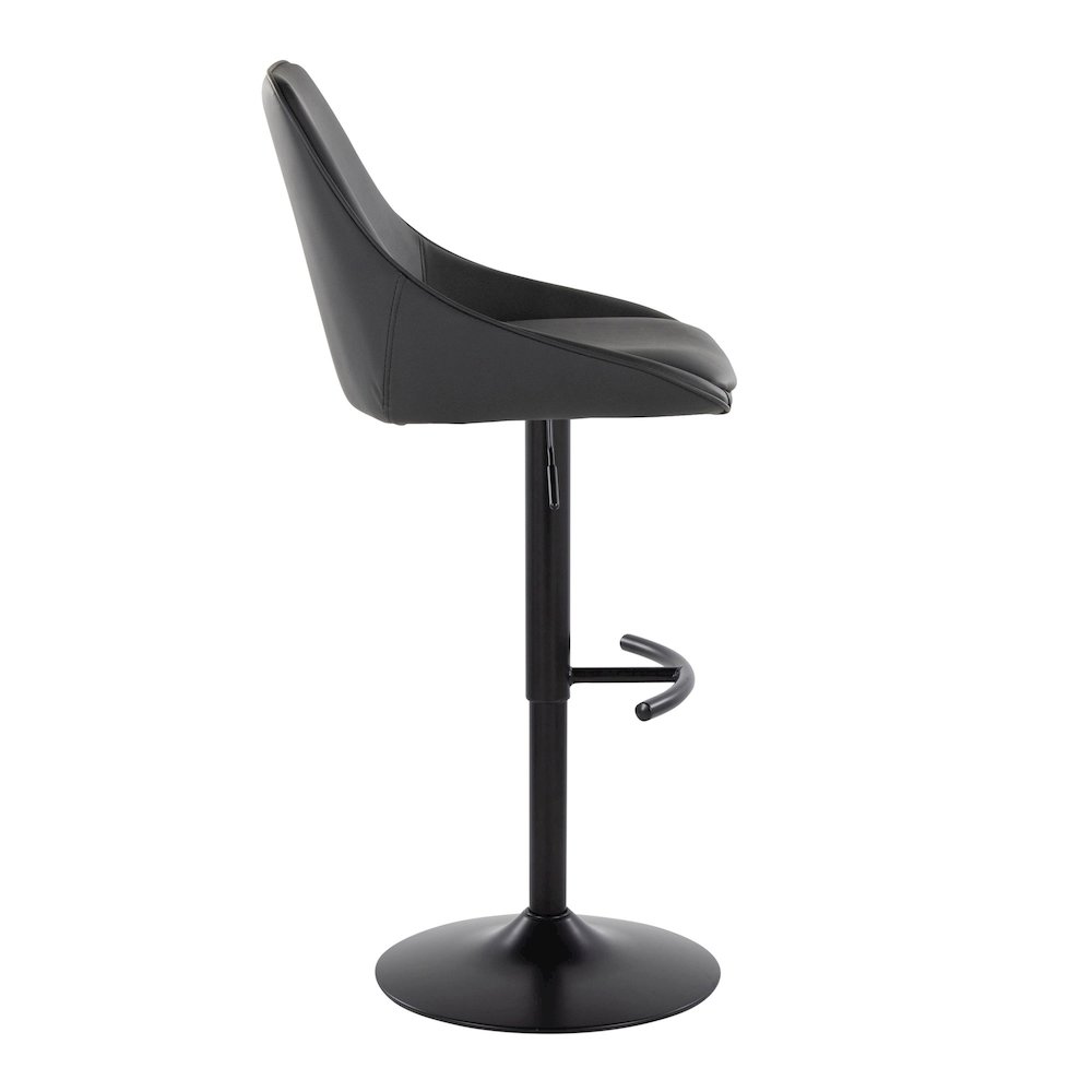 Diana Adjustable Barstool - Set of 2. Picture 3