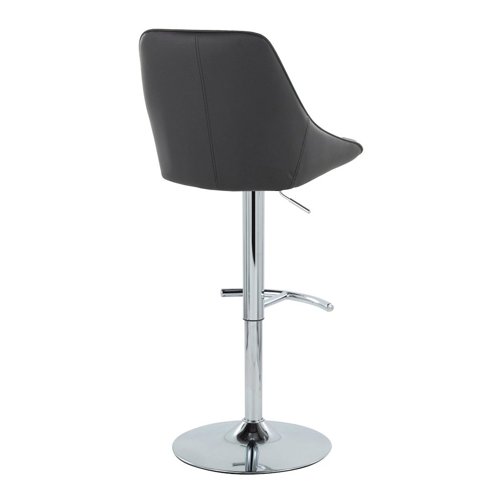 Diana Adjustable Barstool - Set of 2. Picture 4
