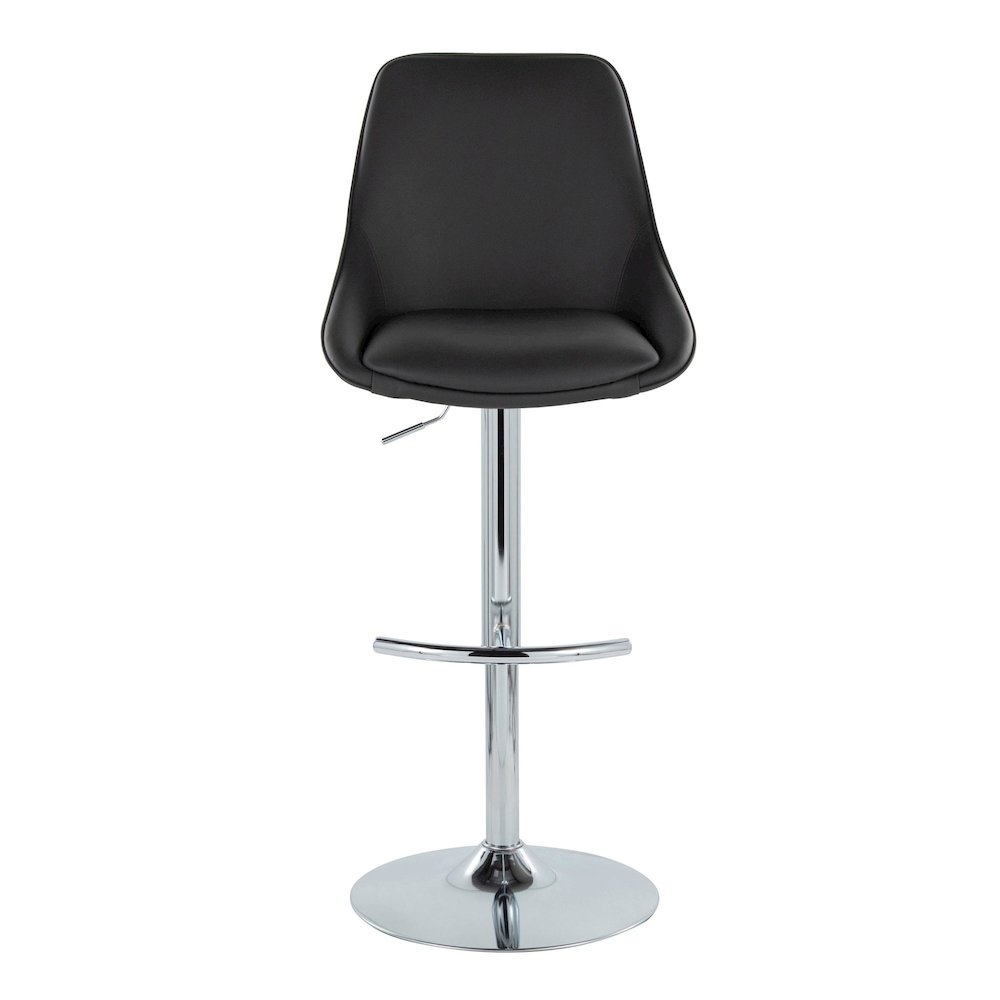 Diana Adjustable Barstool - Set of 2. Picture 6