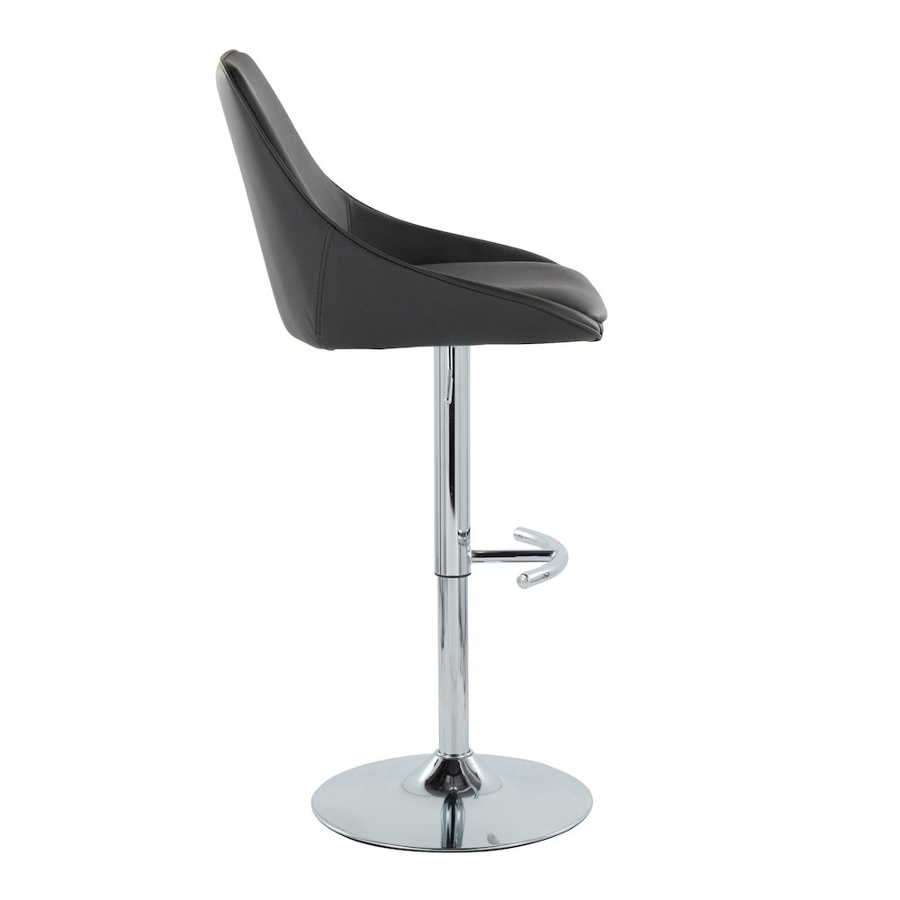 Diana Adjustable Barstool - Set of 2. Picture 3