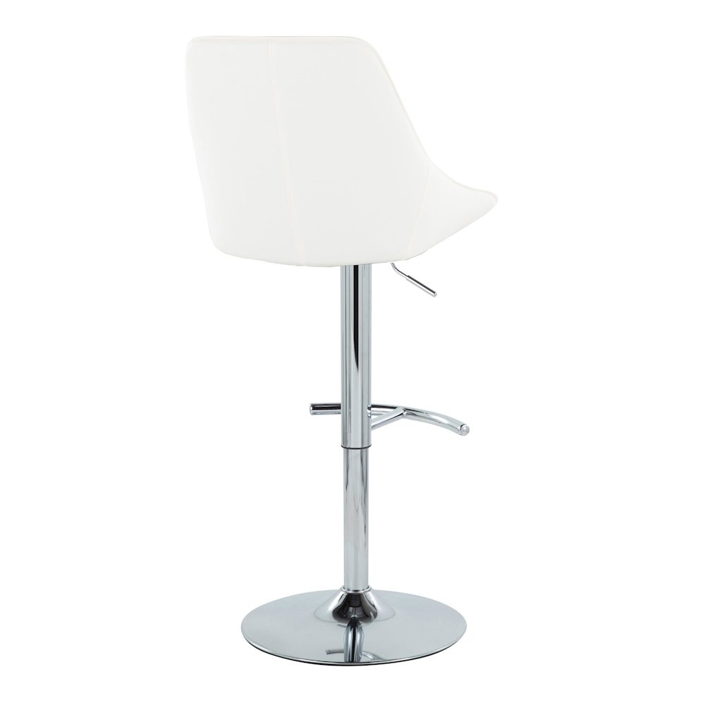 Diana Adjustable Barstool - Set of 2. Picture 4