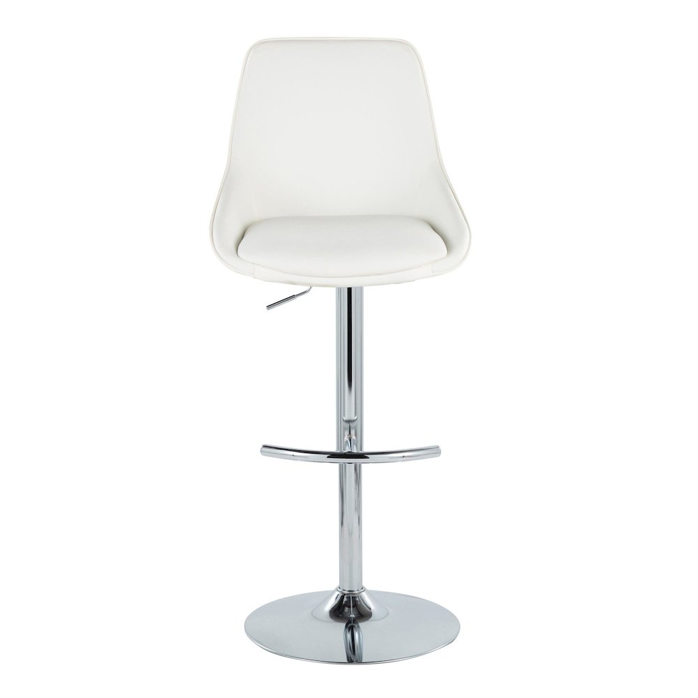 Diana Adjustable Barstool - Set of 2. Picture 6