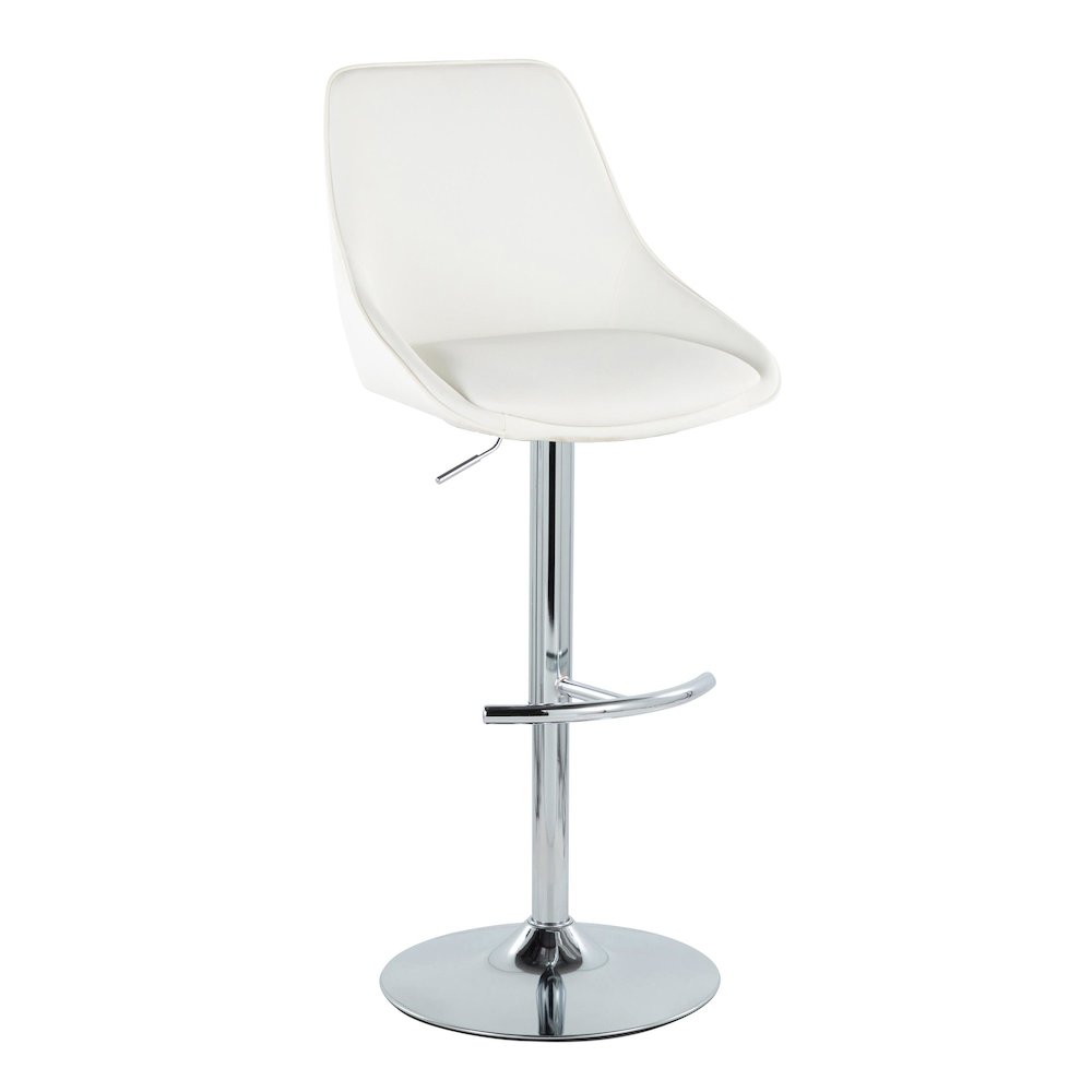 Diana Adjustable Barstool - Set of 2. Picture 2