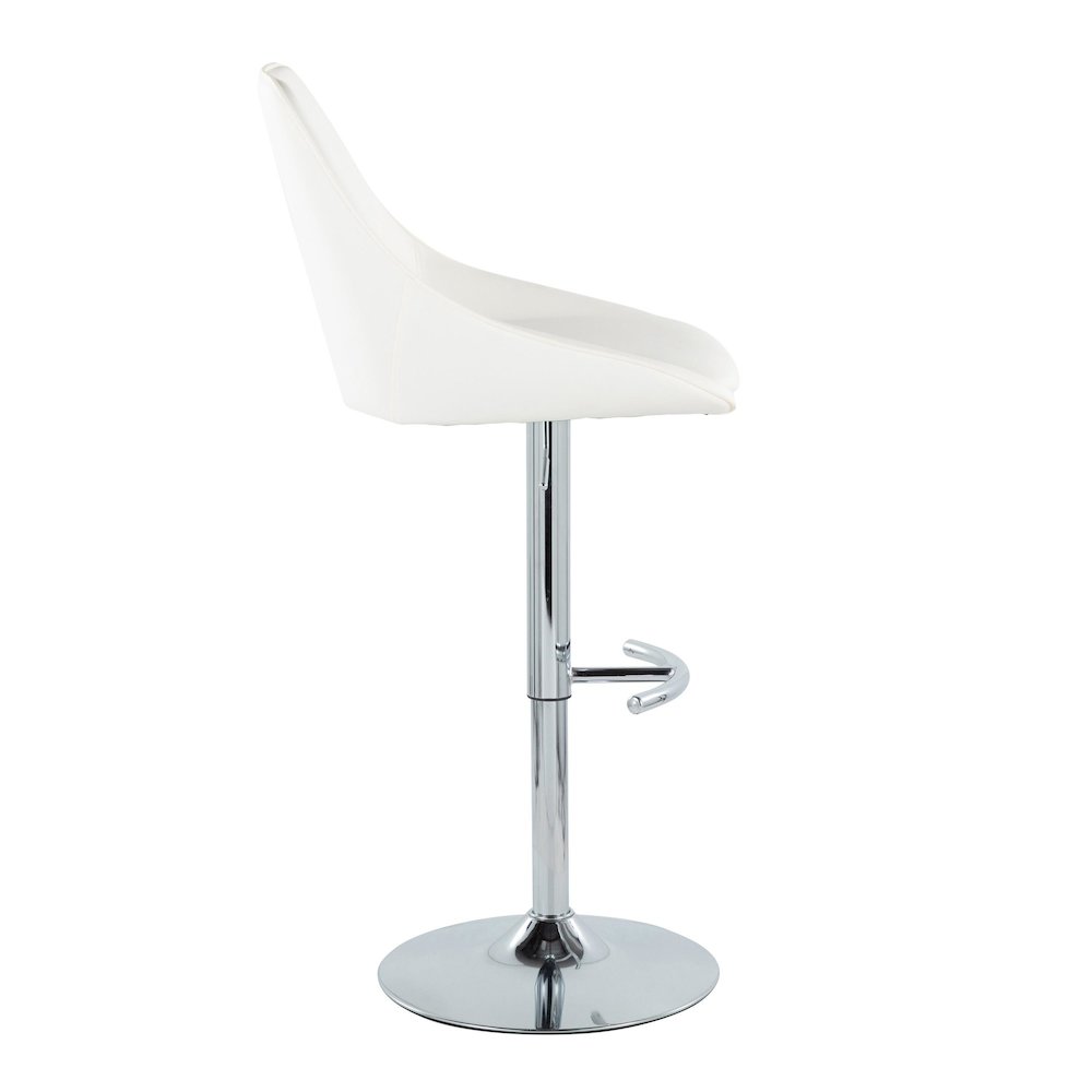 Diana Adjustable Barstool - Set of 2. Picture 3