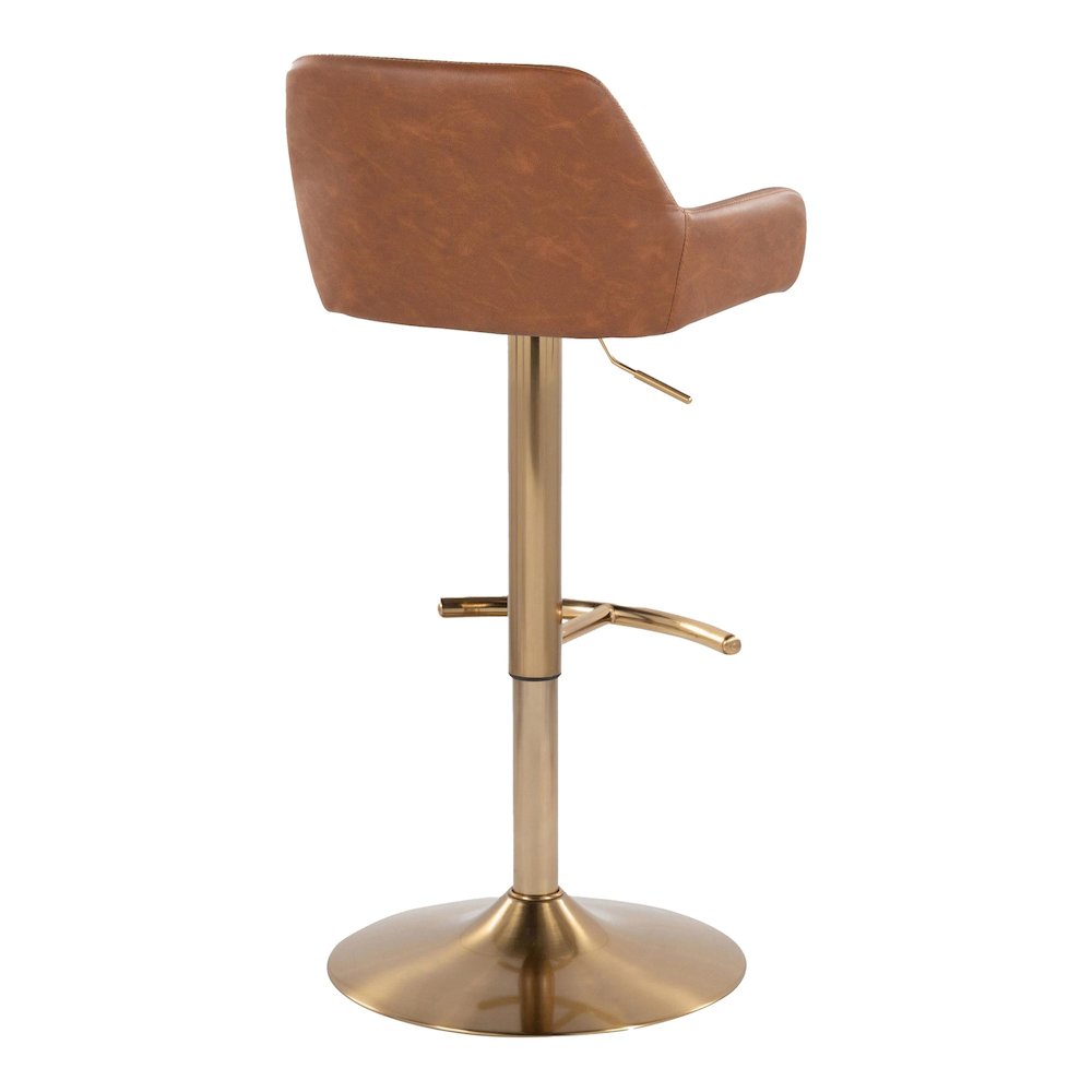 Daniella Adjustable Barstool - Set of 2. Picture 4