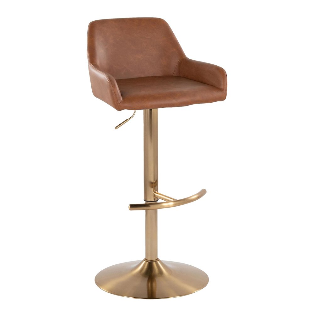 Daniella Adjustable Barstool - Set of 2. Picture 2