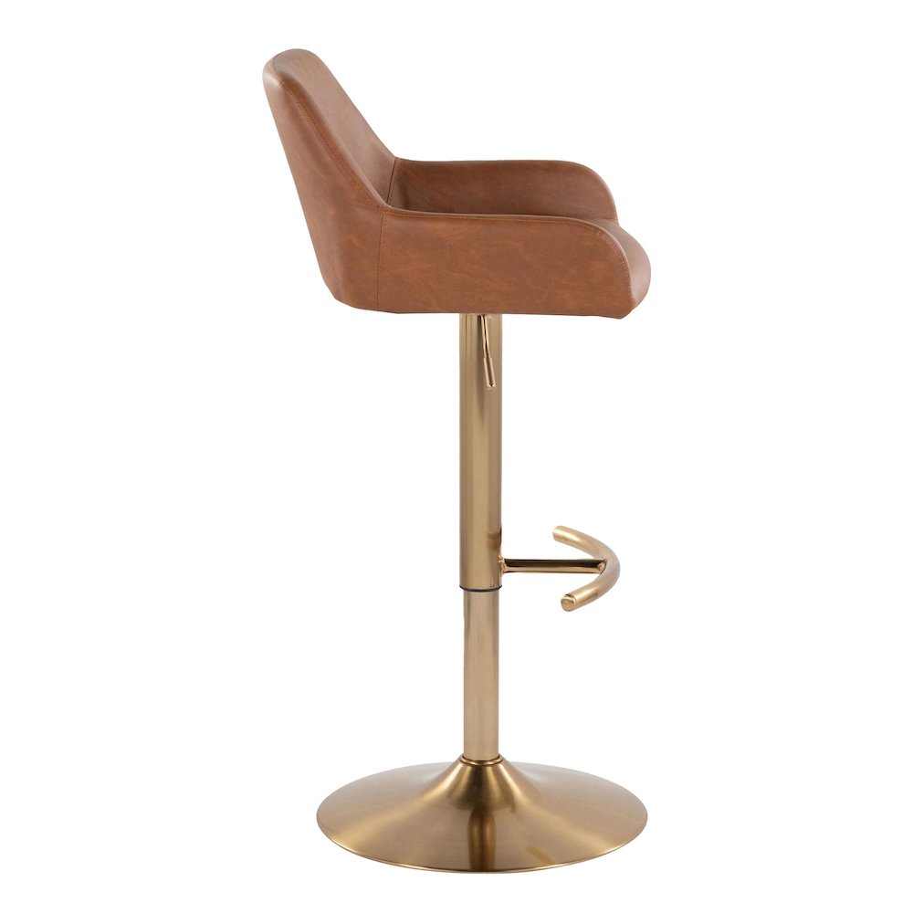 Daniella Adjustable Barstool - Set of 2. Picture 3