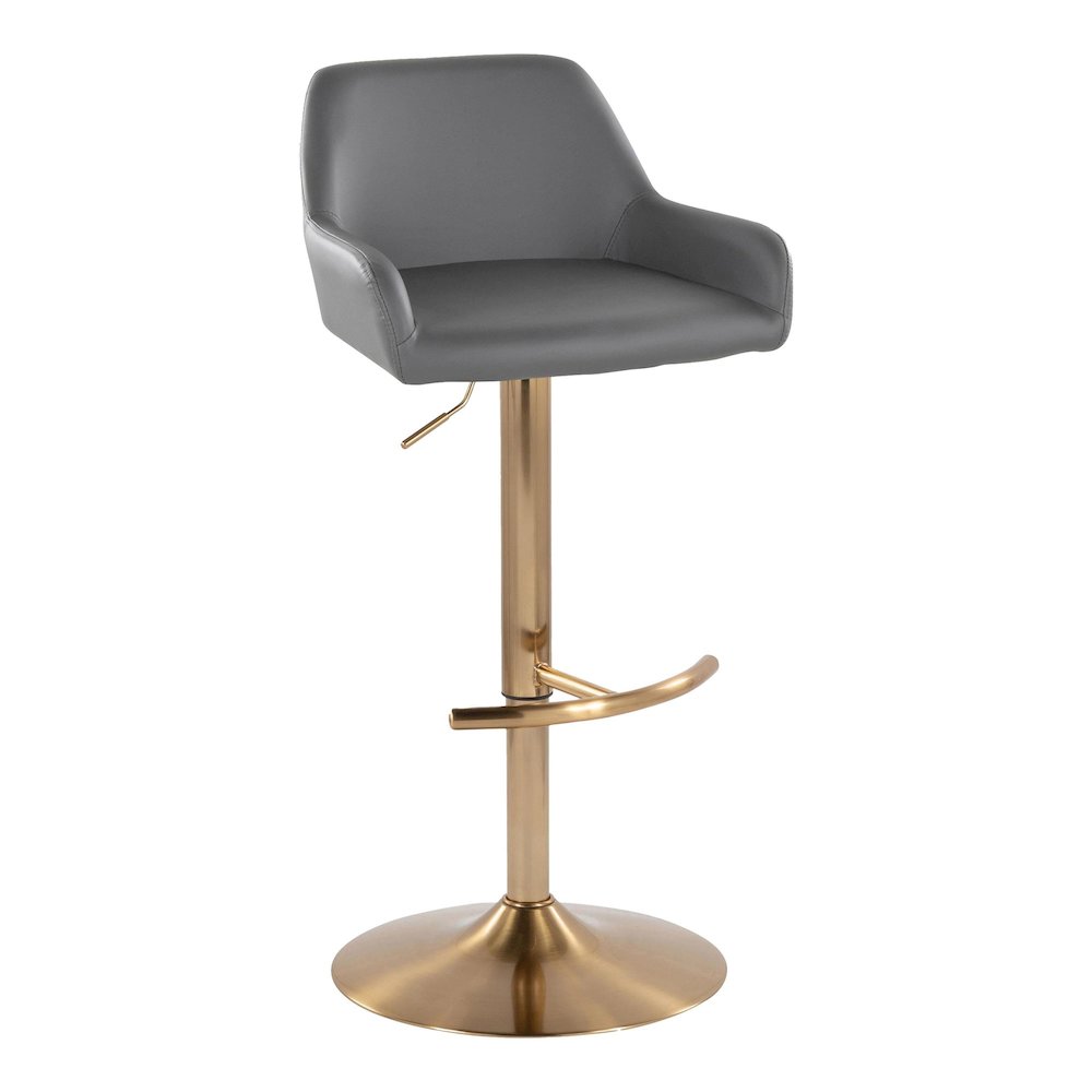 Daniella Adjustable Barstool - Set of 2. Picture 2