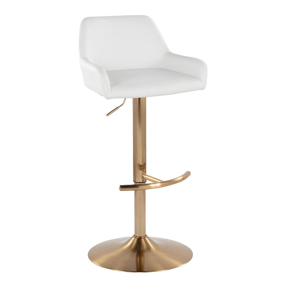 Daniella Adjustable Barstool - Set of 2. Picture 2