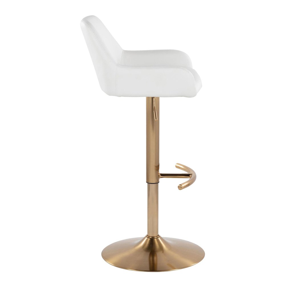 Daniella Adjustable Barstool - Set of 2. Picture 3