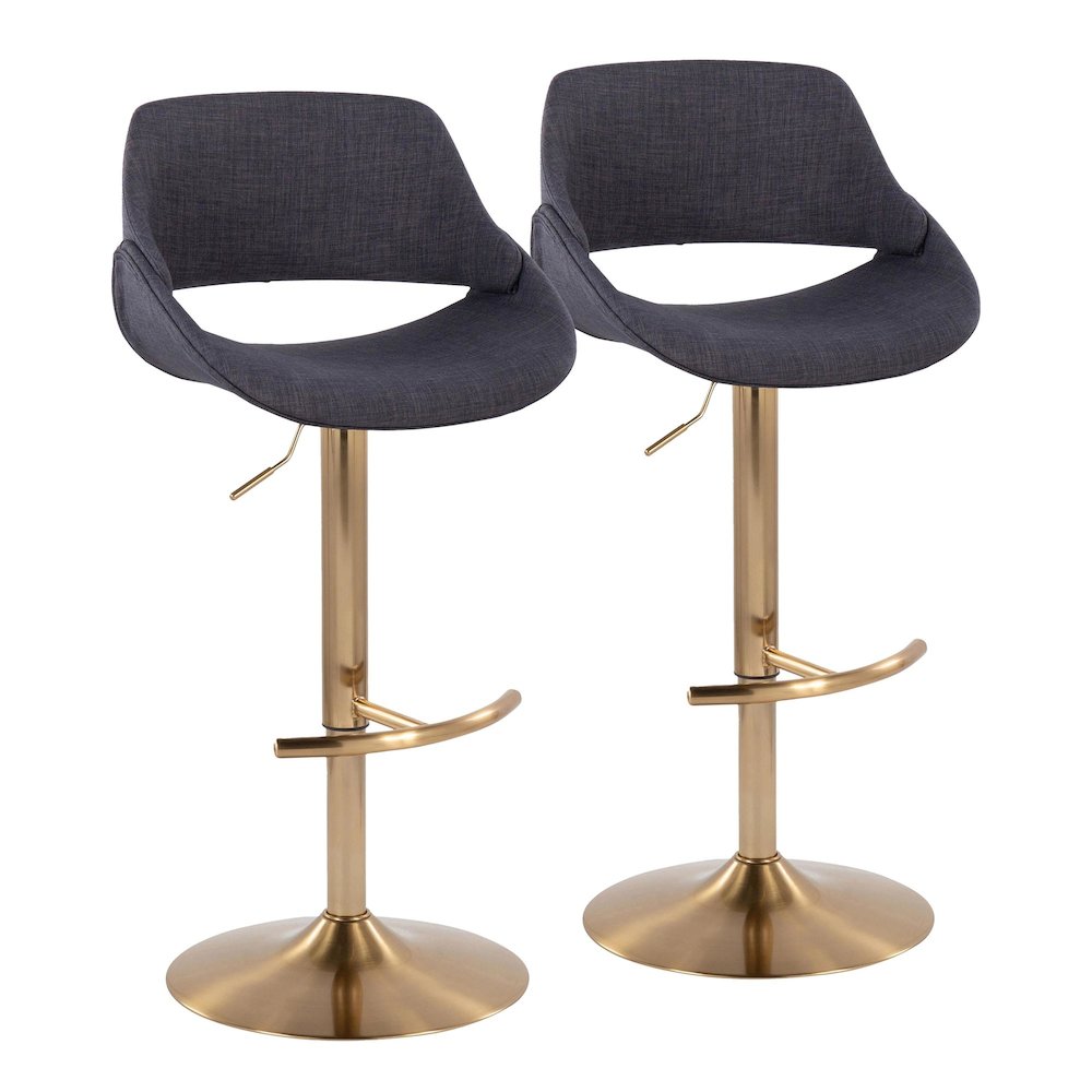 Fabrico Adjustable Barstool - Set of 2. Picture 1