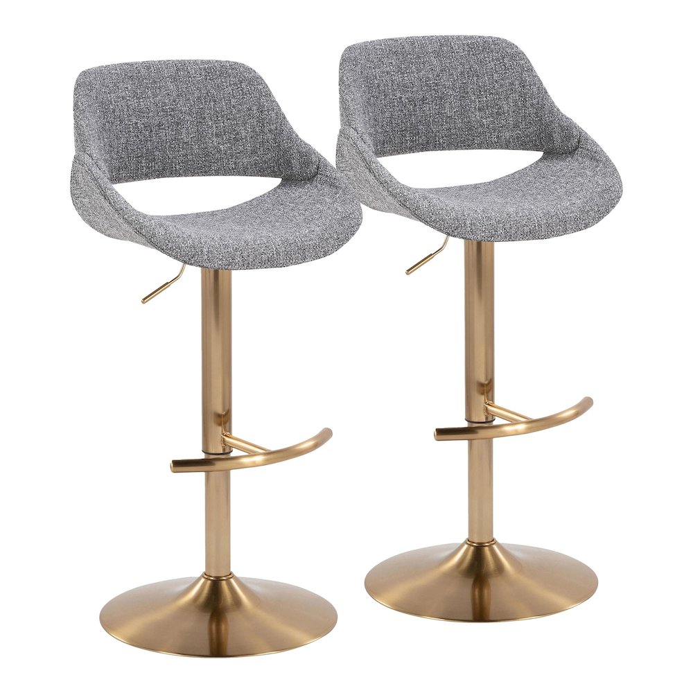 Fabrico Adjustable Barstool - Set of 2. Picture 1