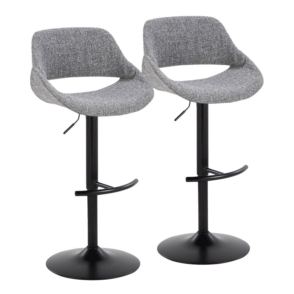 Fabrico Adjustable Barstool - Set of 2. Picture 1