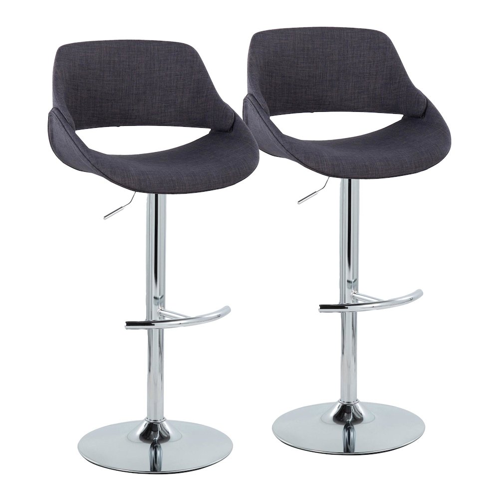 Fabrico Adjustable Barstool - Set of 2. Picture 1