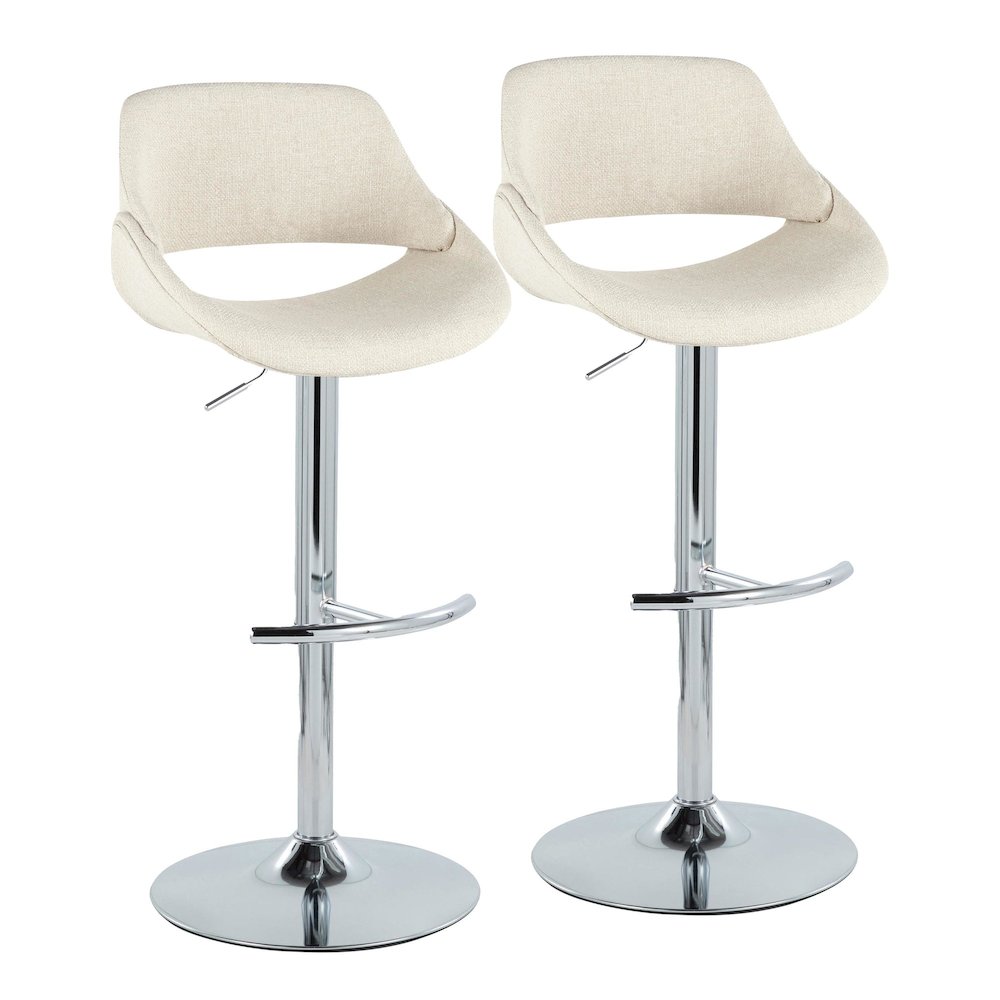 Fabrico Adjustable Barstool - Set of 2. Picture 1