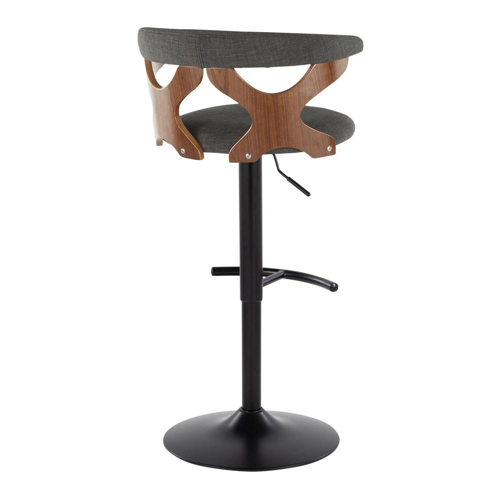 Grey Gardenia Adjustable Barstool - Set of 2. Picture 4