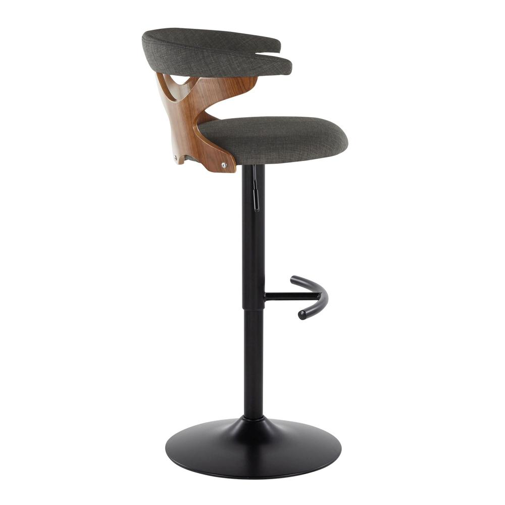 Grey Gardenia Adjustable Barstool - Set of 2. Picture 3