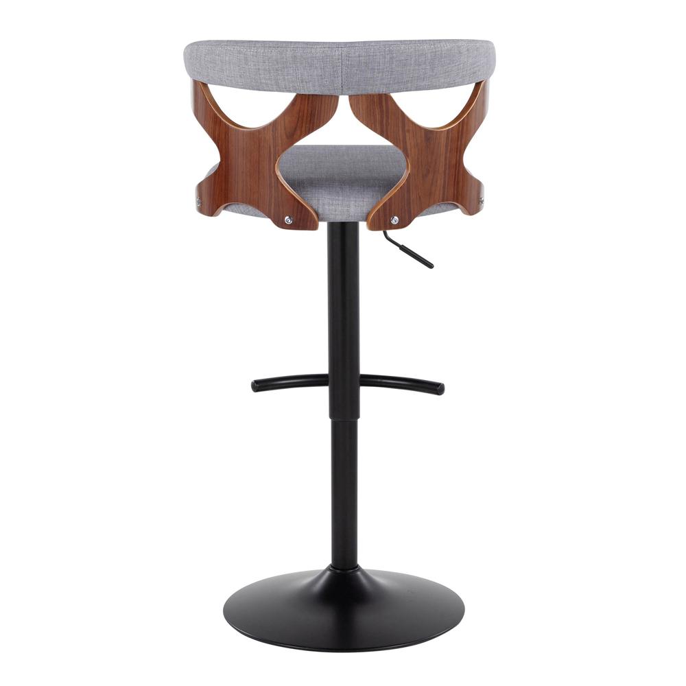 Grey Gardenia Adjustable Barstool - Set of 2. Picture 5