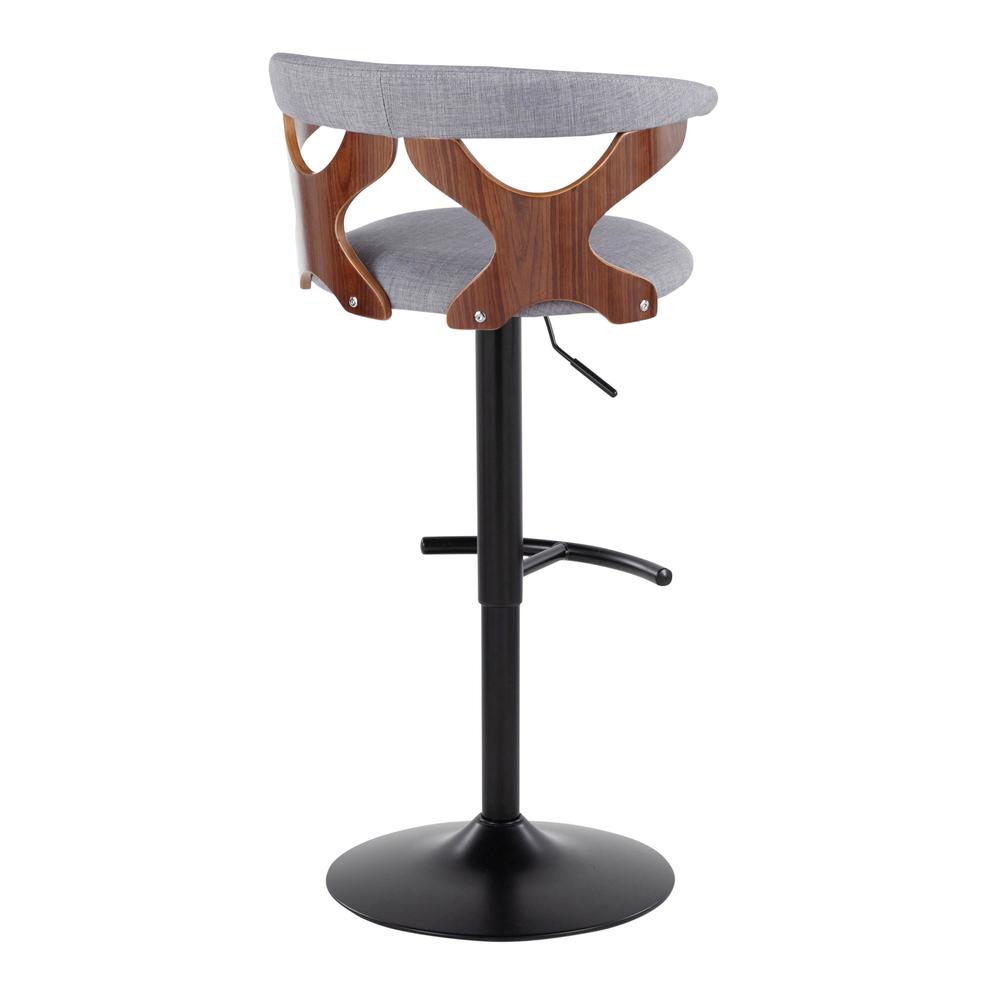 Grey Gardenia Adjustable Barstool - Set of 2. Picture 4