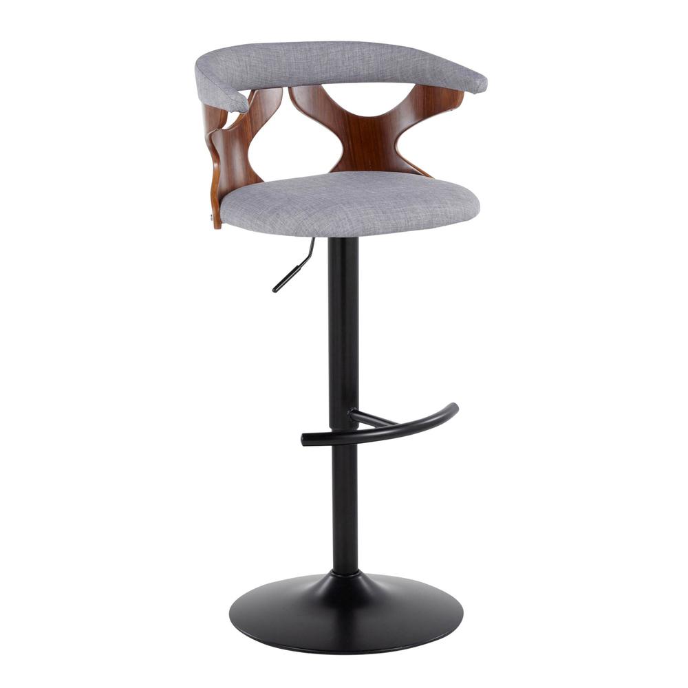 Grey Gardenia Adjustable Barstool - Set of 2. Picture 2