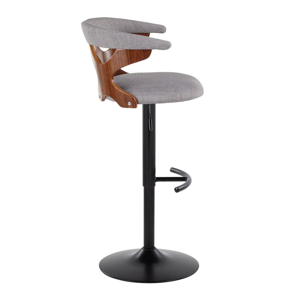 Grey Gardenia Adjustable Barstool - Set of 2. Picture 3