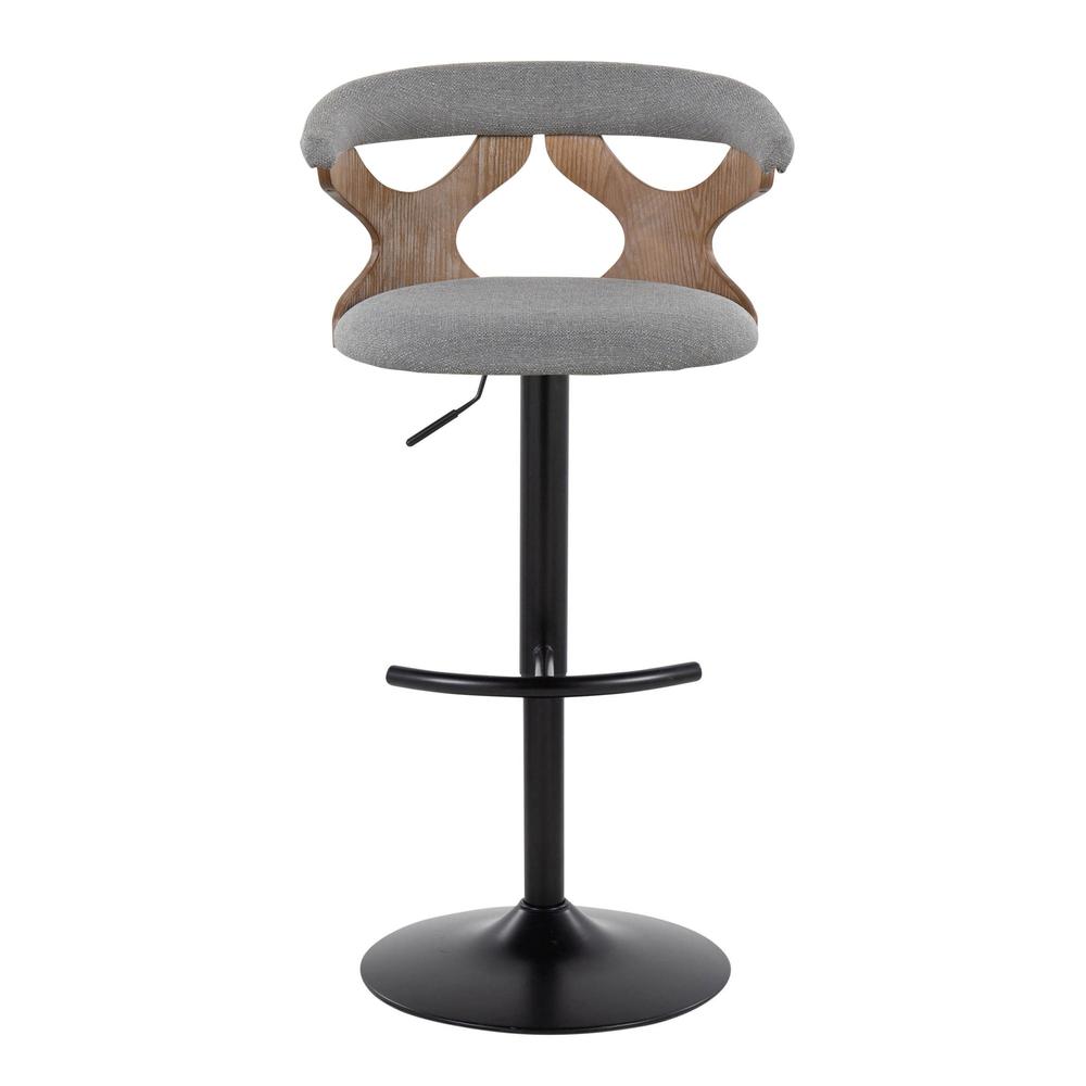 White Gardenia Adjustable Barstool - Set of 2. Picture 6