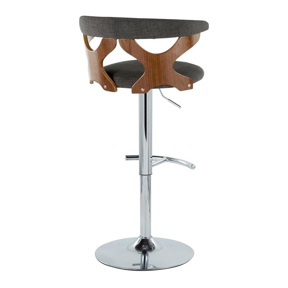 Grey Gardenia Adjustable Barstool - Set of 2. Picture 4