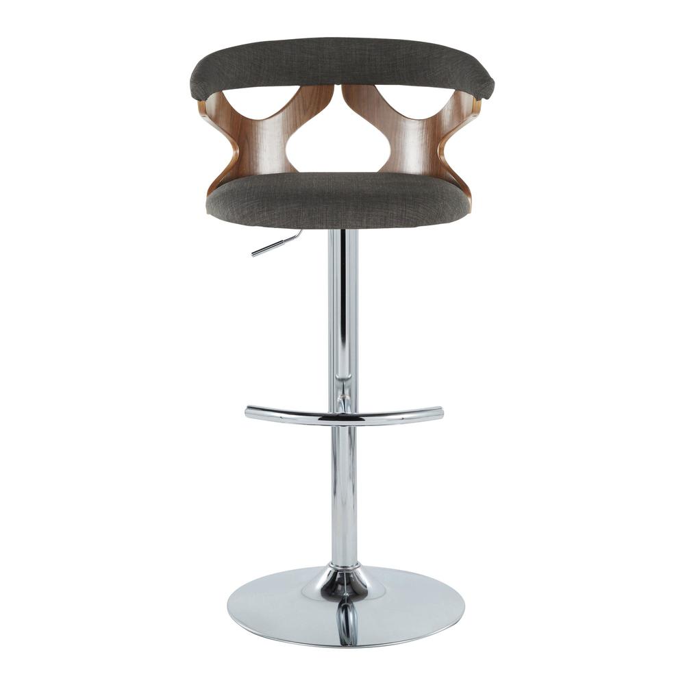 Grey Gardenia Adjustable Barstool - Set of 2. Picture 6