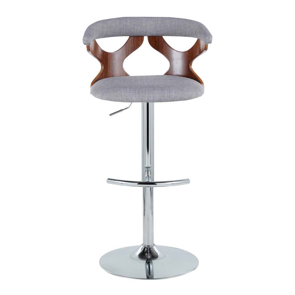 Grey Gardenia Adjustable Barstool - Set of 2. Picture 6