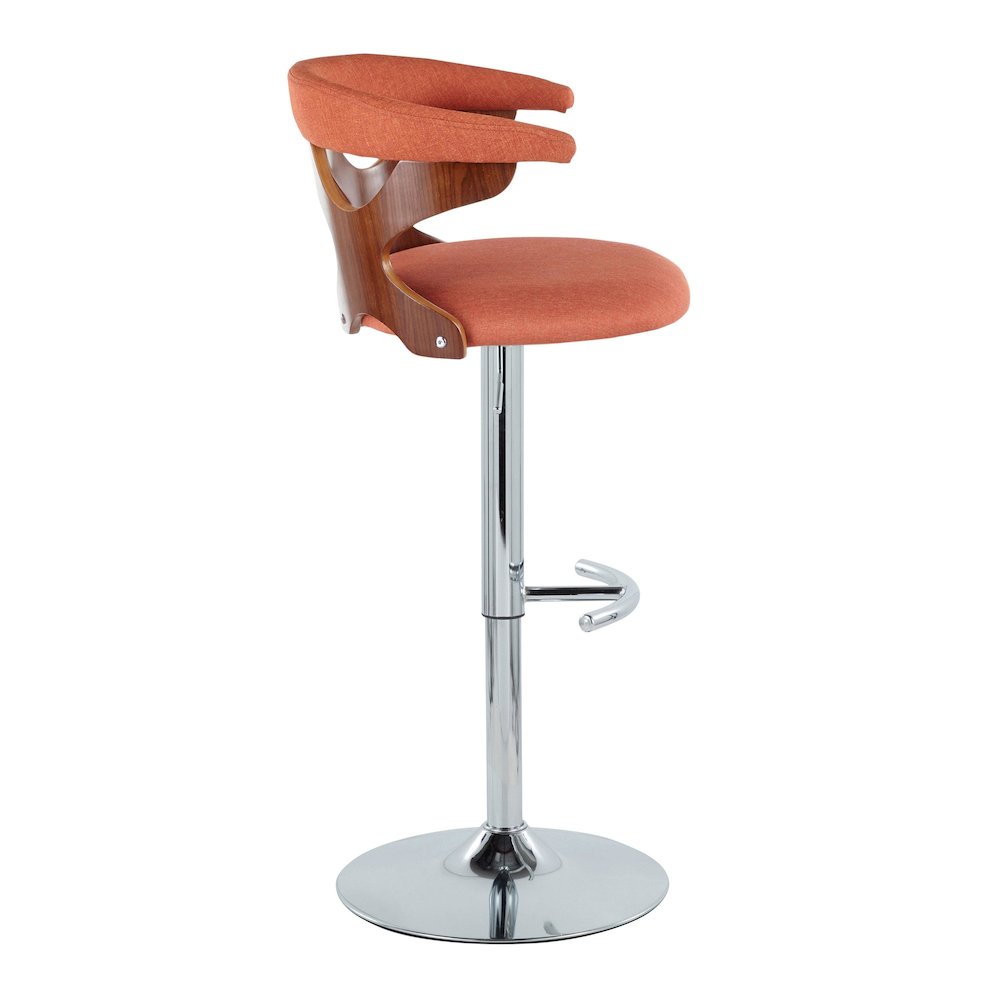 Gardenia Adjustable Barstool - Set of 3. Picture 3