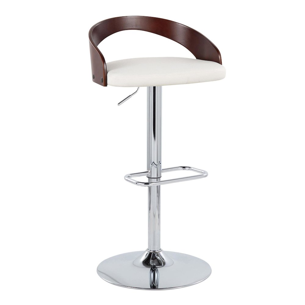 Grotto Adjustable Barstool - Set of 2. Picture 2