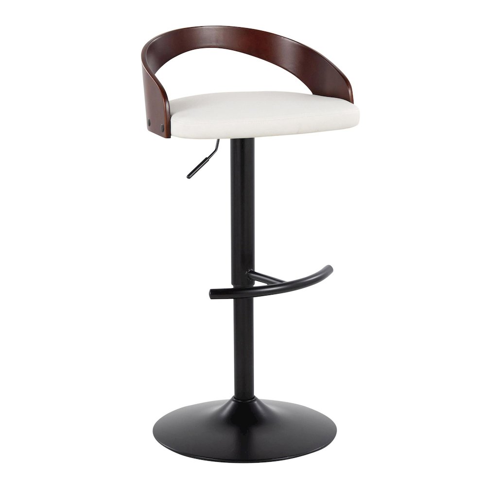 Grotto Adjustable Barstool - Set of 2. Picture 2