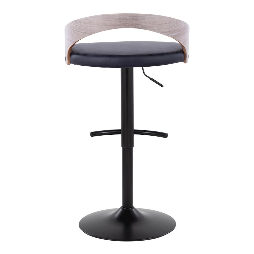 Grotto Adjustable Barstool - Set of 2. Picture 5