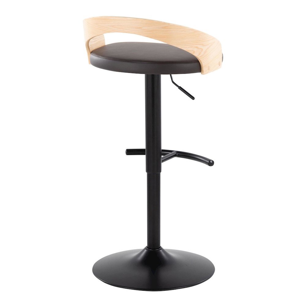 Grotto Adjustable Barstool - Set of 2. Picture 4