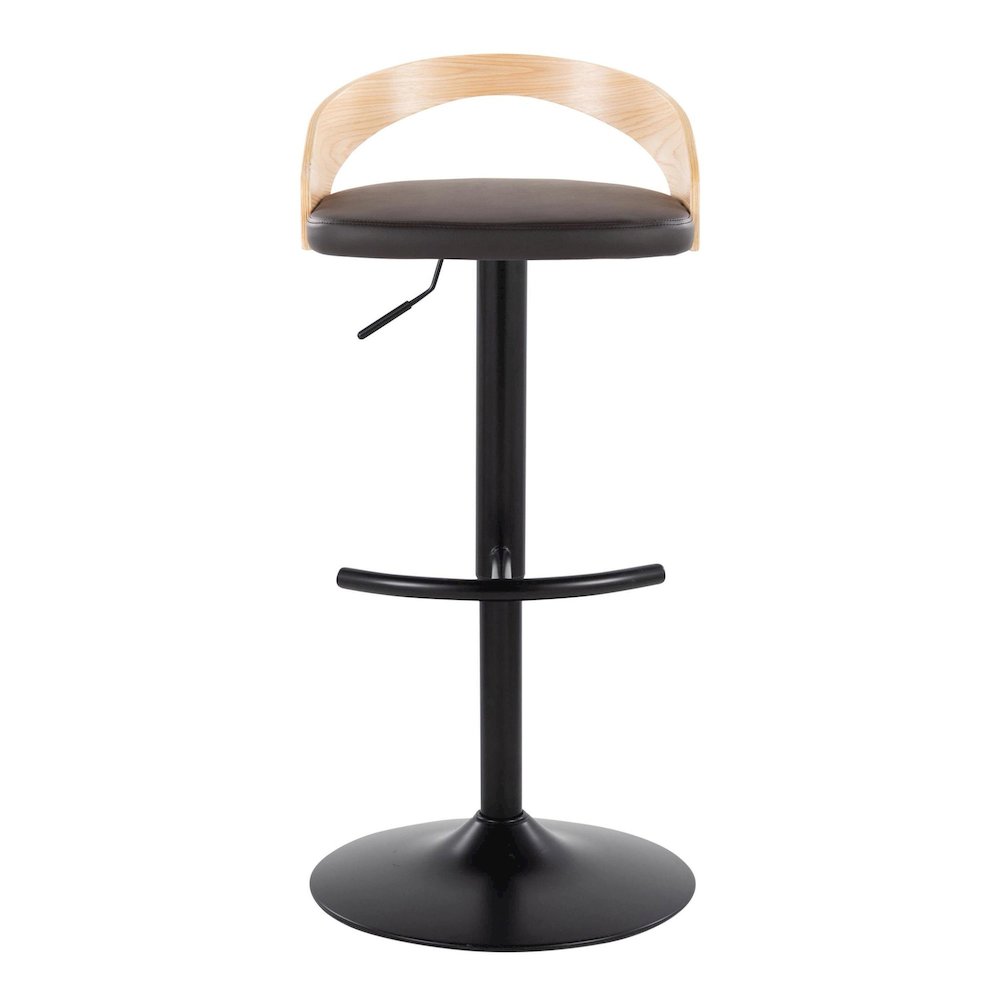 Grotto Adjustable Barstool - Set of 2. Picture 6