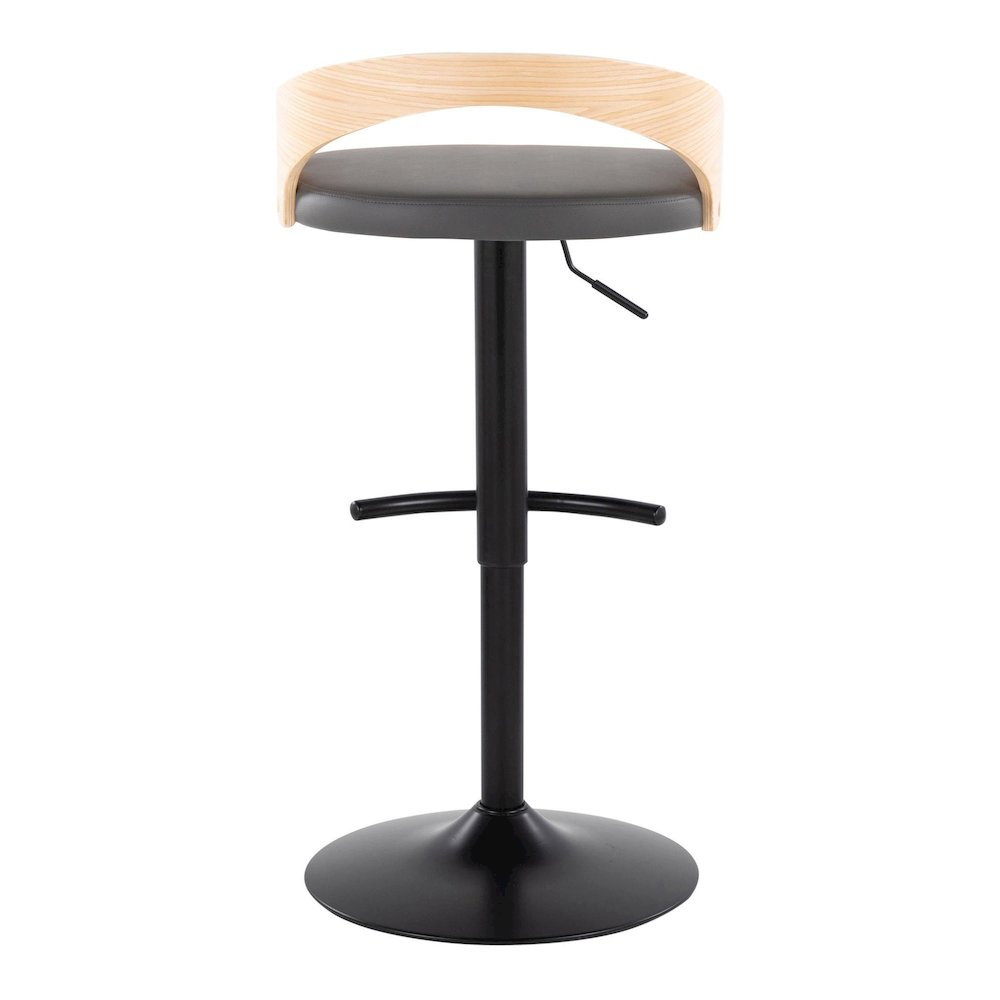 Grotto Adjustable Barstool - Set of 2. Picture 5
