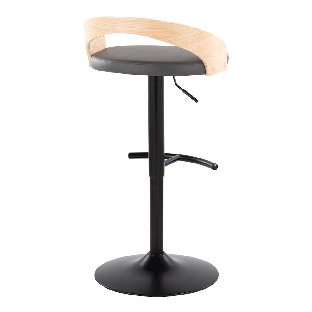 Grotto Adjustable Barstool - Set of 2. Picture 4
