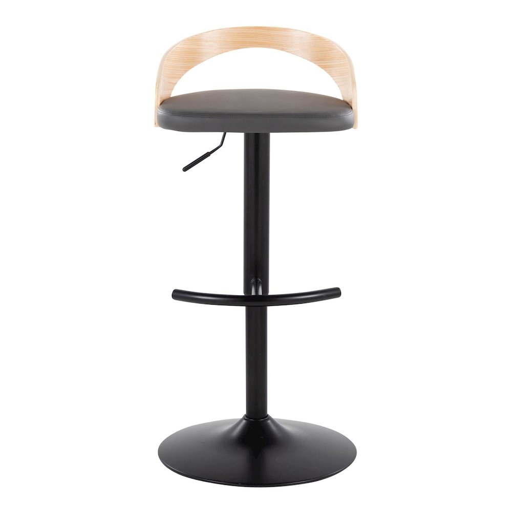Grotto Adjustable Barstool - Set of 2. Picture 6