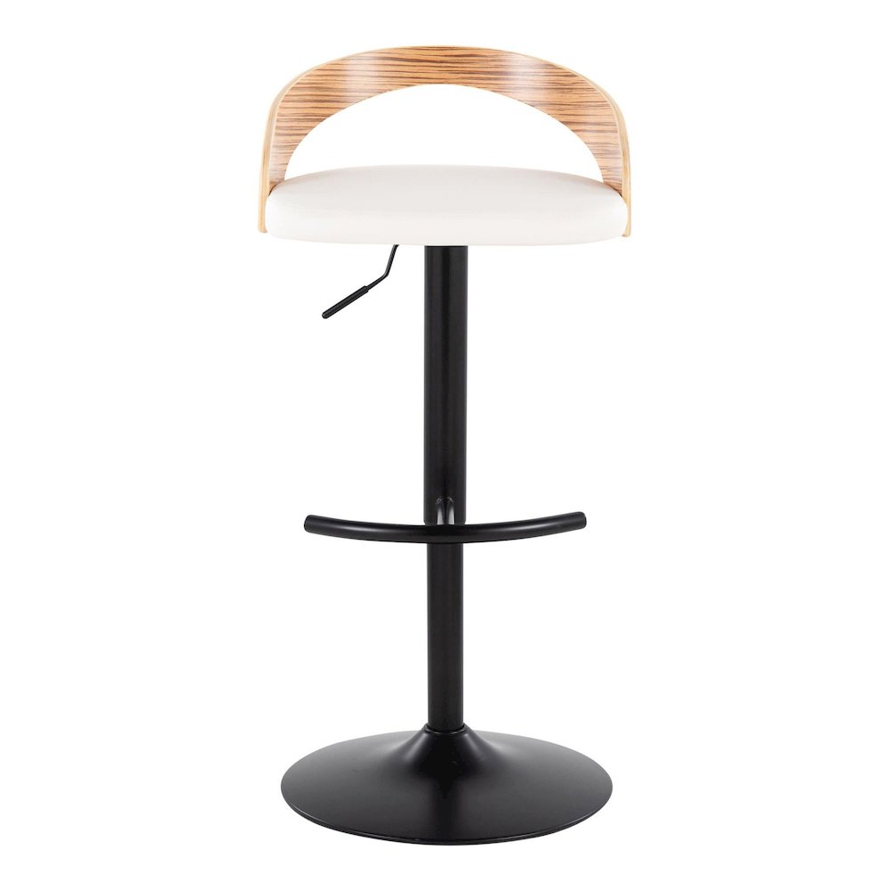 Grotto Adjustable Barstool - Set of 2. Picture 6