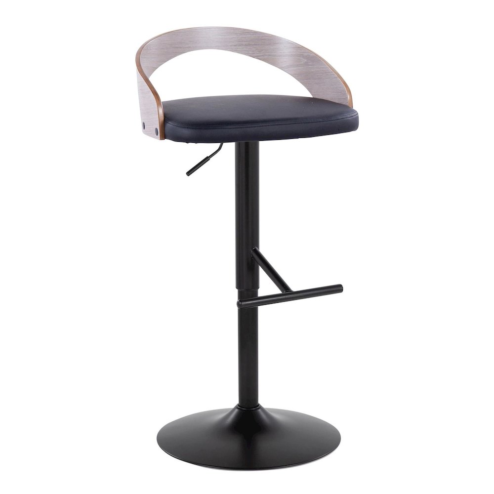 Grotto Adjustable Barstool - Set of 2. Picture 2