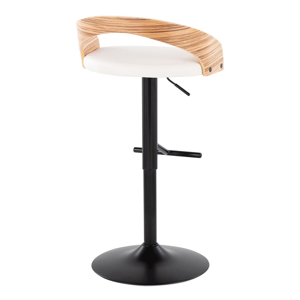 Grotto Adjustable Barstool - Set of 2. Picture 4