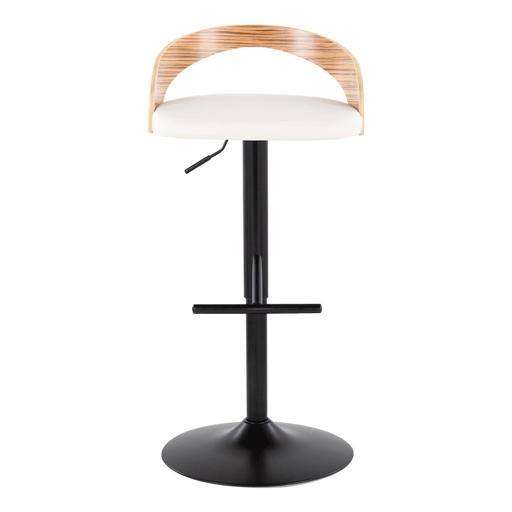 Grotto Adjustable Barstool - Set of 2. Picture 6