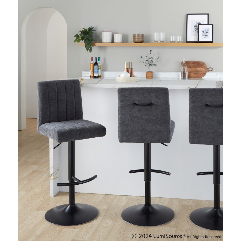 Hank Adjustable Barstool - Set of  2. Picture 7
