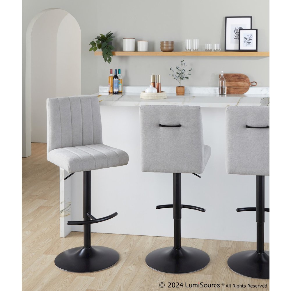 Hank Adjustable Barstool - Set of  2. Picture 7