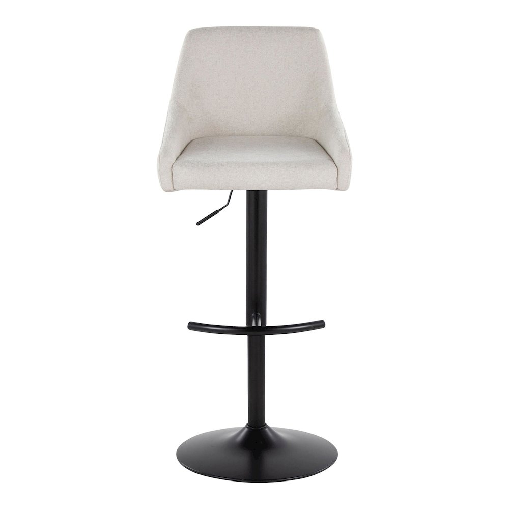 Hannah Adjustable Barstool - Set of 2. Picture 6