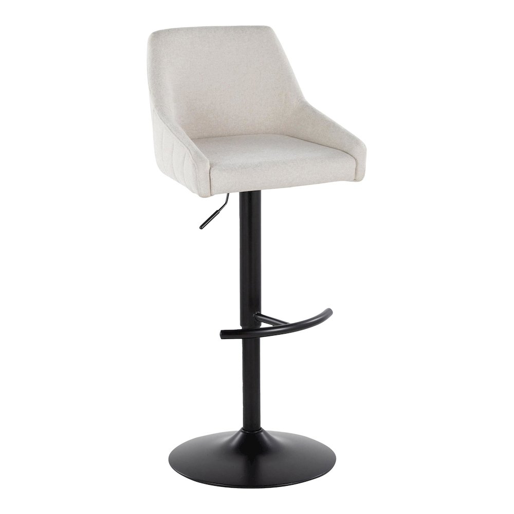 Hannah Adjustable Barstool - Set of 2. Picture 2