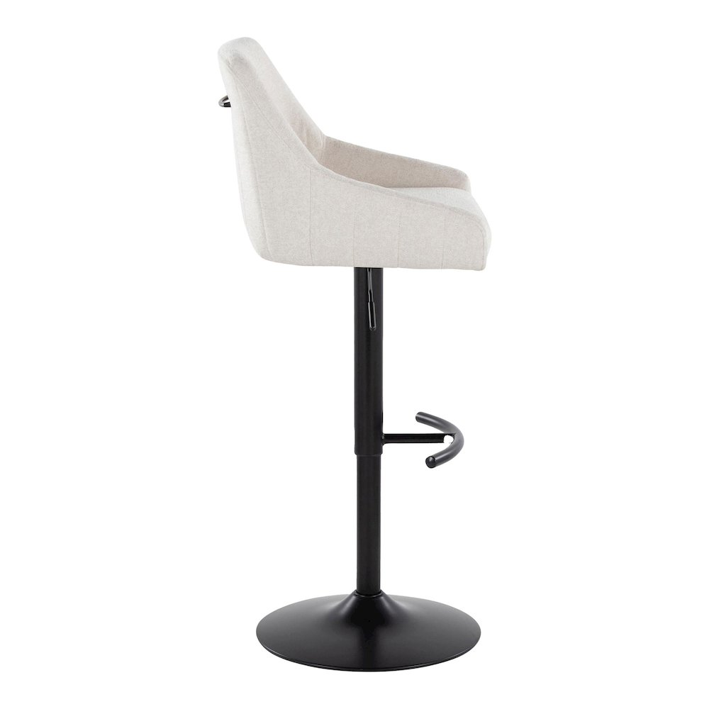Hannah Adjustable Barstool - Set of 2. Picture 3
