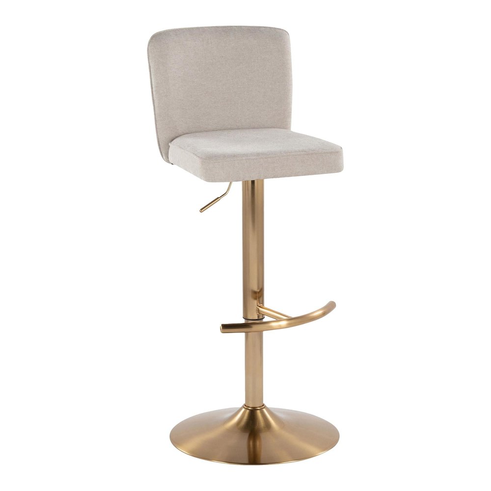 Henry Adjustable Barstool - Set of 2. Picture 2