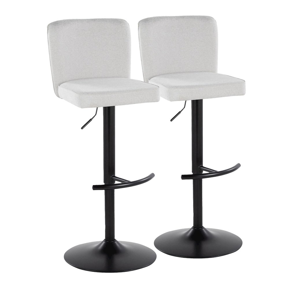Henry Adjustable Barstool - Set of 2. Picture 1